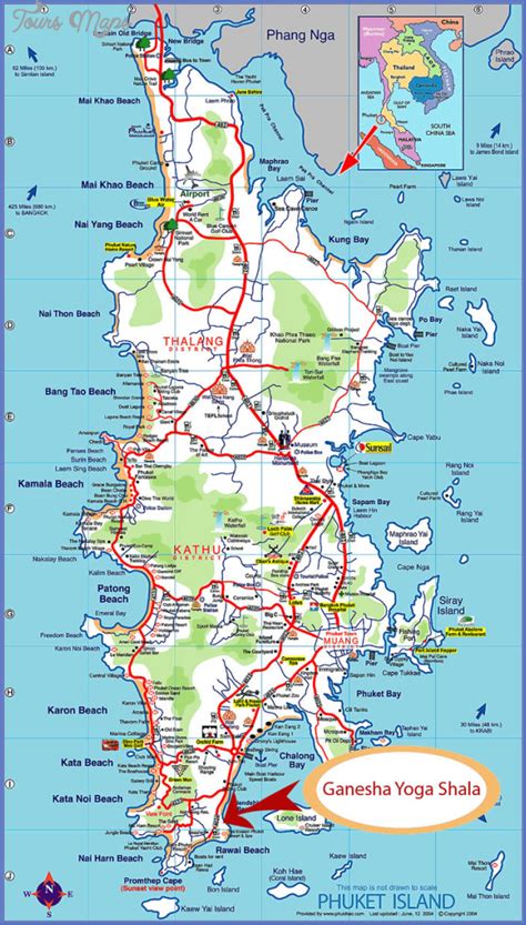 Phuket Map