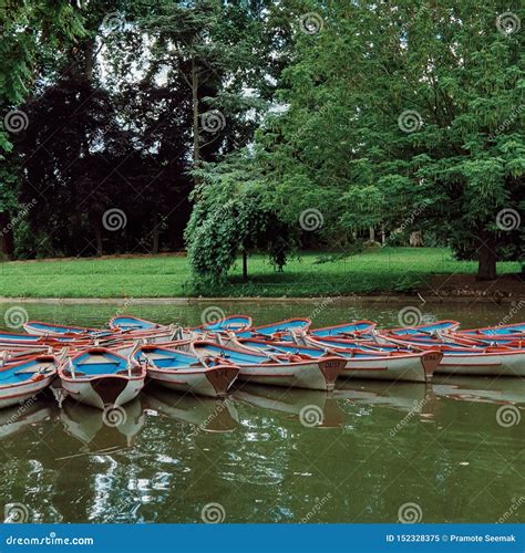 Lake Of Vincennes In The Vincennes Forest Est Side Of Paris France