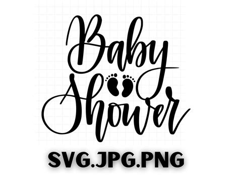 Baby Shower Svg Bundle Scrapbooking Newborn Svg Baby Shower Etsy