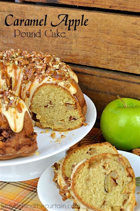 Caramel Apple Pound Cake