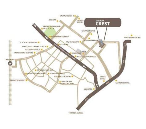 Gaurav Crest In Mira Road East Mumbai Price Location Map Floor