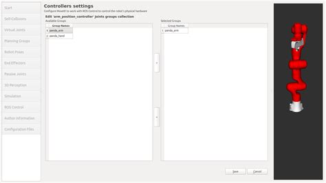 MoveIt Setup Assistant Moveit Tutorials Noetic Documentation