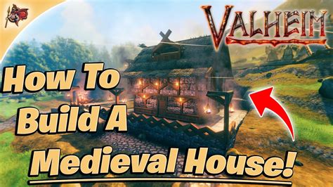 Valheim Medieval House Tutorial Build Guides Youtube