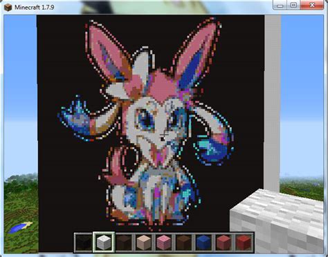 ~sylveon Minecraft Creation~ By Patatoxicpixels On Deviantart