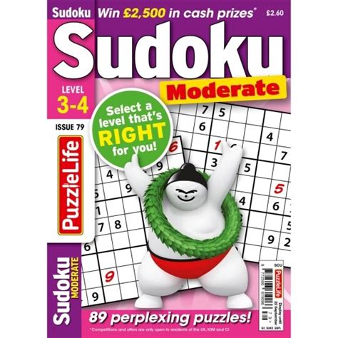 Puzzlelife Sudoku Lev 3 And 4 F Tesco Groceries