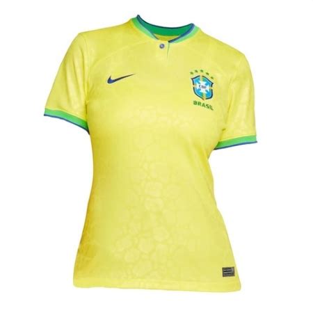 Brasil Camisa Feminina Uniforme Titular Sele O Brasileira