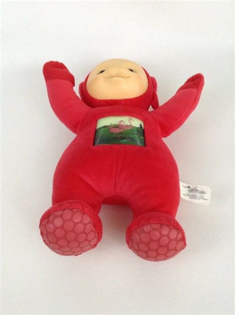 Teletubbies Po Red Teletubby Talking Plush Stuffed Toy 2003 Ragdoll - TV, Movie & Character Toys