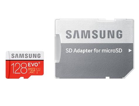 Karta pamięci SAMSUNG Evo Plus microSDXC 128 GB Class 10 UHS I U1