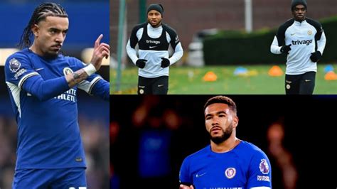 Chelsea Exclusives Reece James RCB Malo Gusto RWB Romeo Lavia And