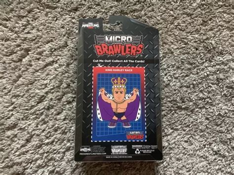 Wwe King Harley Race Micro Brawler Pro Wrestling Crate Exclusive