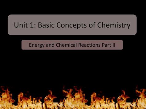 Ppt Unit 1 Basic Concepts Of Chemistry Powerpoint Presentation Free