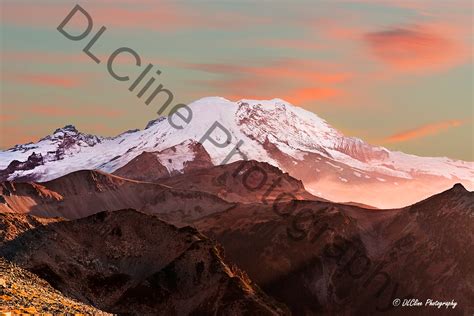 Mount Rainier at Sunset | DLCline Photography