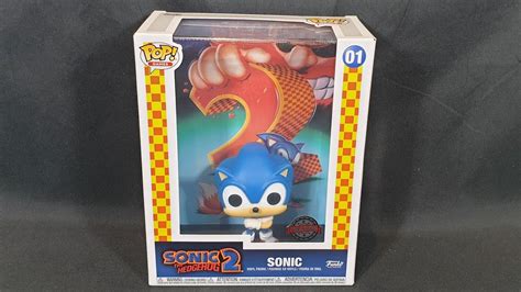 Unboxing Sonic The Hedgehog Game Cover Funko Pop Vinyl Figure Youtube