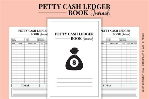 Petty Cash Ledger Printable Petty Cash Log Printable Off