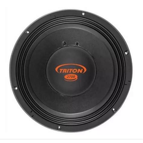 Kit Reparo Para Woofer Triton 12 Tr 2700 2700w Rms 4 Ohms Submarino