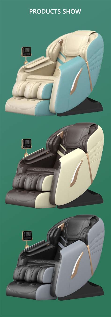 Premium Royal Luxury Sl Track Massage Chair Full Body Massage Top Model