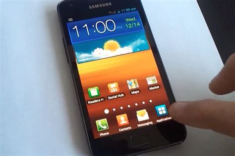 Leaked Samsung Rom Has Touchwiz On Top Of Ice Cream Sandwich The Verge