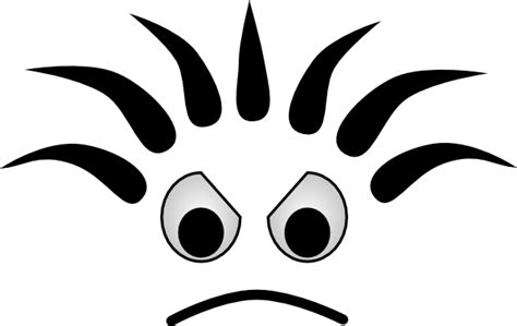 clipart disappointed face - Clipground