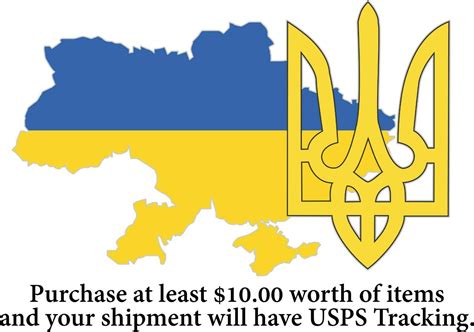 Ukraine Map Flag Trident Window Or Bumper Sticker Various Sizes