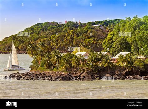 Coastline Of Devils Island French Guiana Stock Photo - Alamy