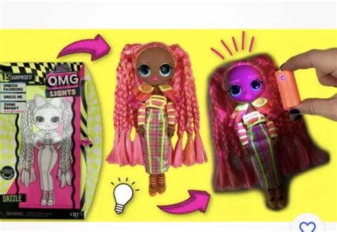 Lol Surprise Omg Lights Dazzle Speedster Groovy Babe Fashion Doll