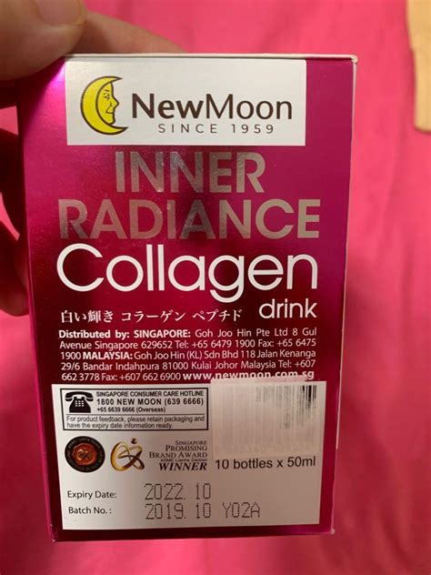 New Moon Inner Radiance Collagen Drink On Carousell