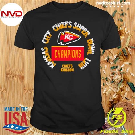 Kansas City Chiefs Super Bowl Lviii Chiefs Kingdom Champions Shirt ...