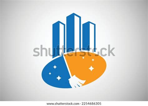 Clean Service Logo Design Vector Design Stock Vector (Royalty Free ...