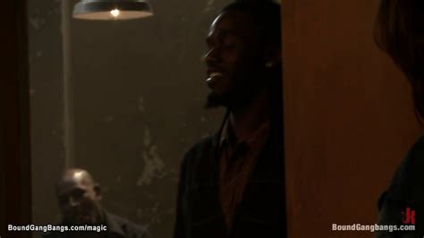 Wife Pays Debt In Interracial Group Sex