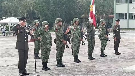 SEDENA llega nuevo comandante al Séptimo Batallón de Infantería