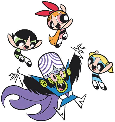 The Powerpuff Girls And Mojo Jojo Vector By Ppgfanantic2000 On Deviantart