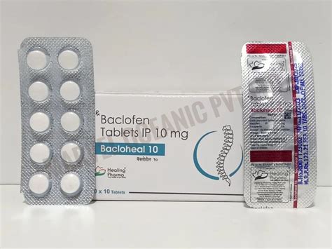 Bacloheal Baclofen Tablets 10 Mg At Rs 12221stripe In Nagpur Id