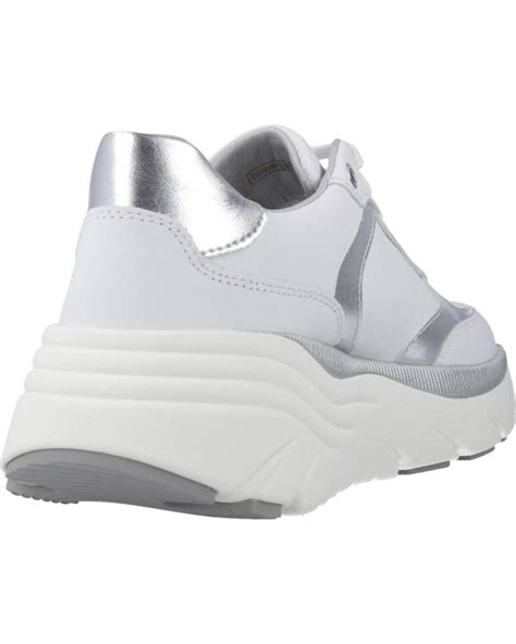 Zapatillas Deporte De Mujer Geox D Diamanta A Blanco