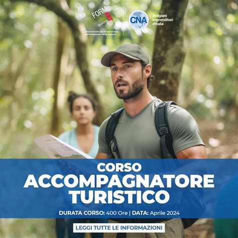 Corso Accompagnatore Turistico Formart