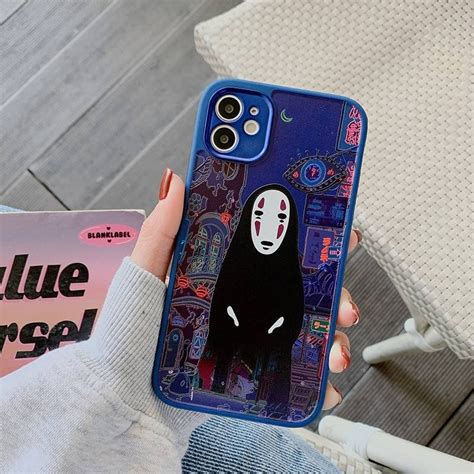 Anime Totoro No Face Silicone Phone Case For IPhone Hot Iphone Cases Totoro Studio