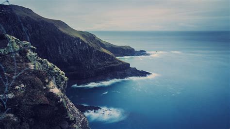 Wallpaper Landscape Sea Bay Nature Reflection Coast Cliff