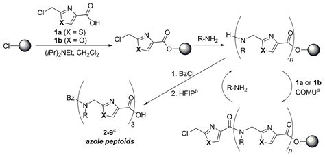 Molecules Free Full Text Solid Phase Synthesis Of Azole Comprising