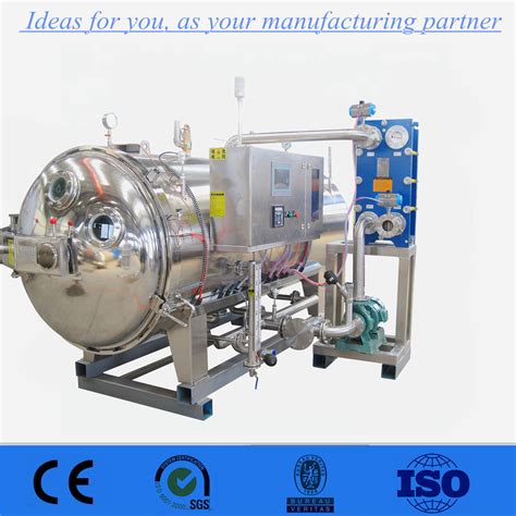 Multifunction Food Processing Machine Retort Pouch Sterilizer Autoclave