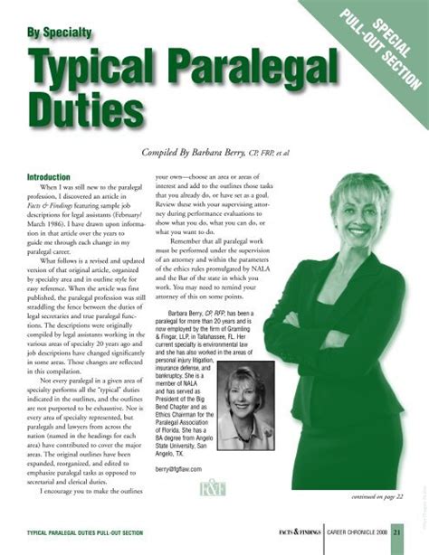 Typical Paralegal Duties National Association Of Legal Assistants