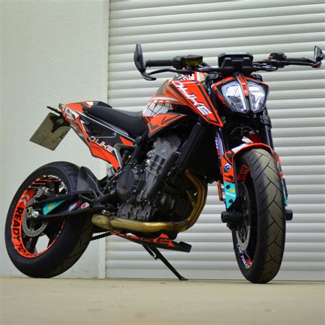 4moto® Ktm Duke 790 18 Dekor Stickerkit