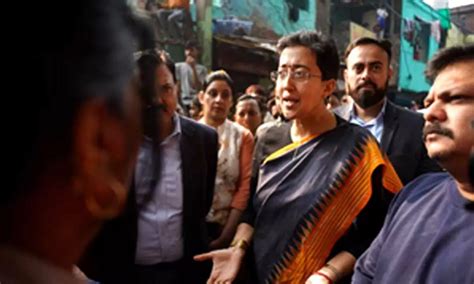 Water Min Atishi Directs DJB CEO To Resolve Issue Of Overflowing Sewers