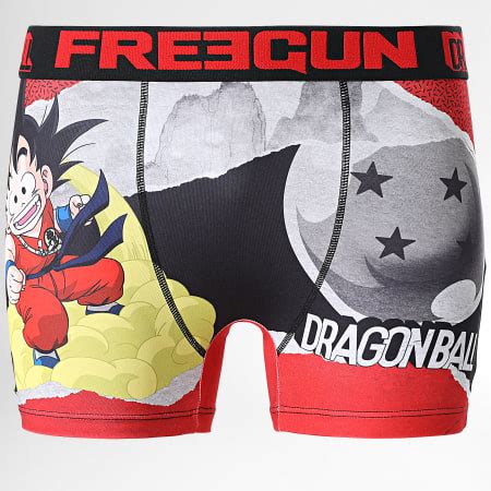 Freegun Boxer Dragon Ball Z Goku Noir Rouge LaBoutiqueOfficielle