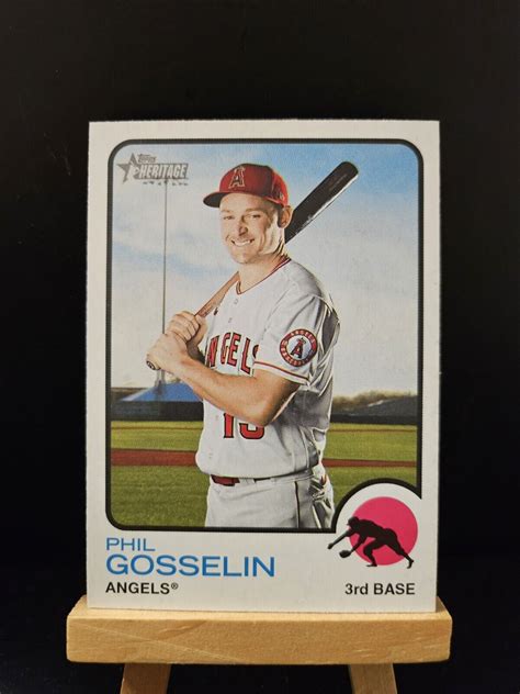 Topps Heritage Phil Gosselin For Sale Online Ebay