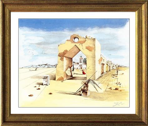 Sold Price Salvador Dali Limited Ed Lithograph Paranoid Village