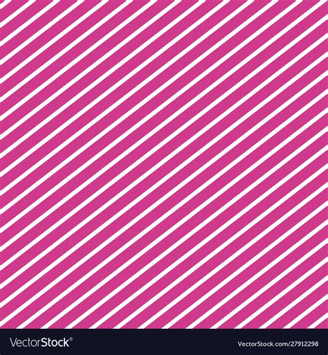 Background Template With Pink And White Striped Vector Image