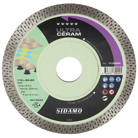 Disque Diamant Ultra Ceram Sidamo