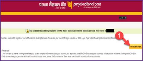 Pnb Net Banking Registration Punjab National Bank Internet Banking