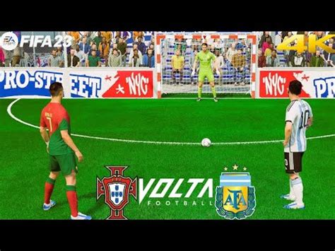 Fifa Volta Argentina Vs Portugal Messi Vs Ronaldo Penalty