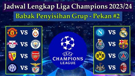 Jadwal Liga Champions Pekan Ke 2 Manchester United Vs Galatasaray