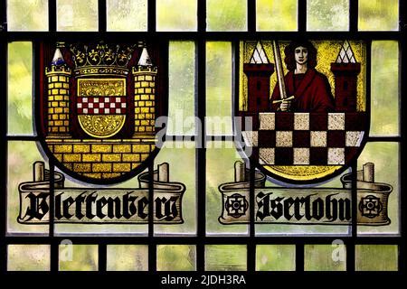 Historical Coat Of Arms Disc Of Plettenberg Museum Der Grafschaft Mark